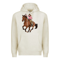 Oatmeal Heather cowgirl Premium Hoodie - Artiststas