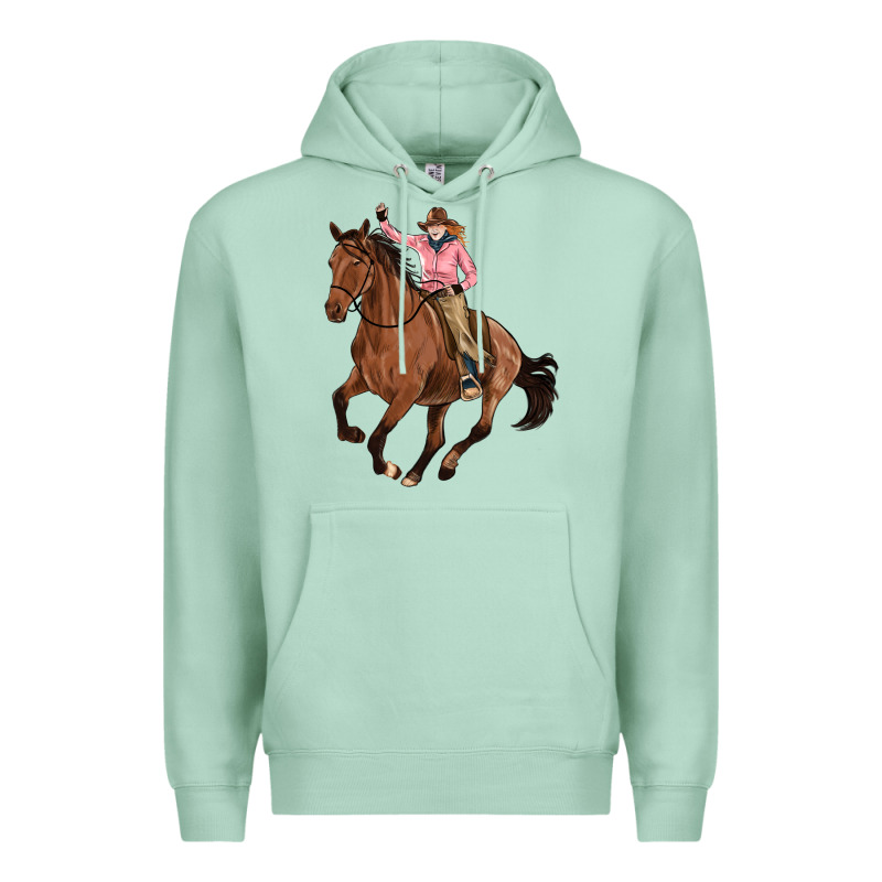 Cowgirl Premium Hoodie by Artiststas | Teevron