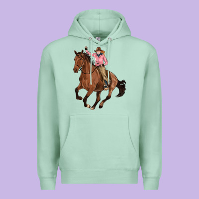 Cowgirl Premium Hoodie Designed By Artiststas