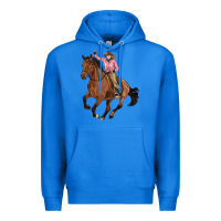 True Royal cowgirl Premium Hoodie - Artiststas