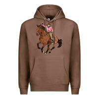 Chestnut cowgirl Premium Hoodie - Artiststas