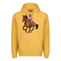 Mustard cowgirl Premium Hoodie - Artiststas