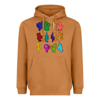 Meerkat christmas glitter cactus Heavyweight Hoodie - Zillion Design Studio
