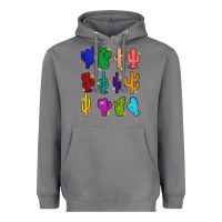 Storm christmas glitter cactus Heavyweight Hoodie - Zillion Design Studio