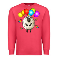 Cardinal rainbow sheep Premium Sweatshirt - Zillion Design Studio