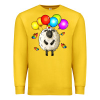 Lemon rainbow sheep Premium Sweatshirt - Zillion Design Studio