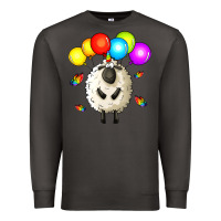 Smoke rainbow sheep Premium Sweatshirt - Zillion Design Studio