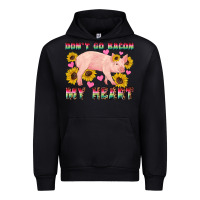 Black western don't go bacon my heart pig Urban Hoodie - Artiststas