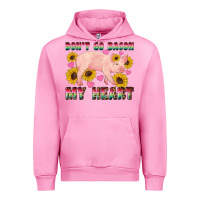 Fuchsia Pink western don't go bacon my heart pig Urban Hoodie - Artiststas