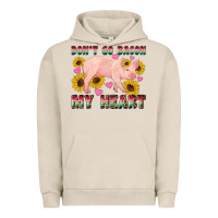 Pigment French Oak western don't go bacon my heart pig Urban Hoodie - Artiststas