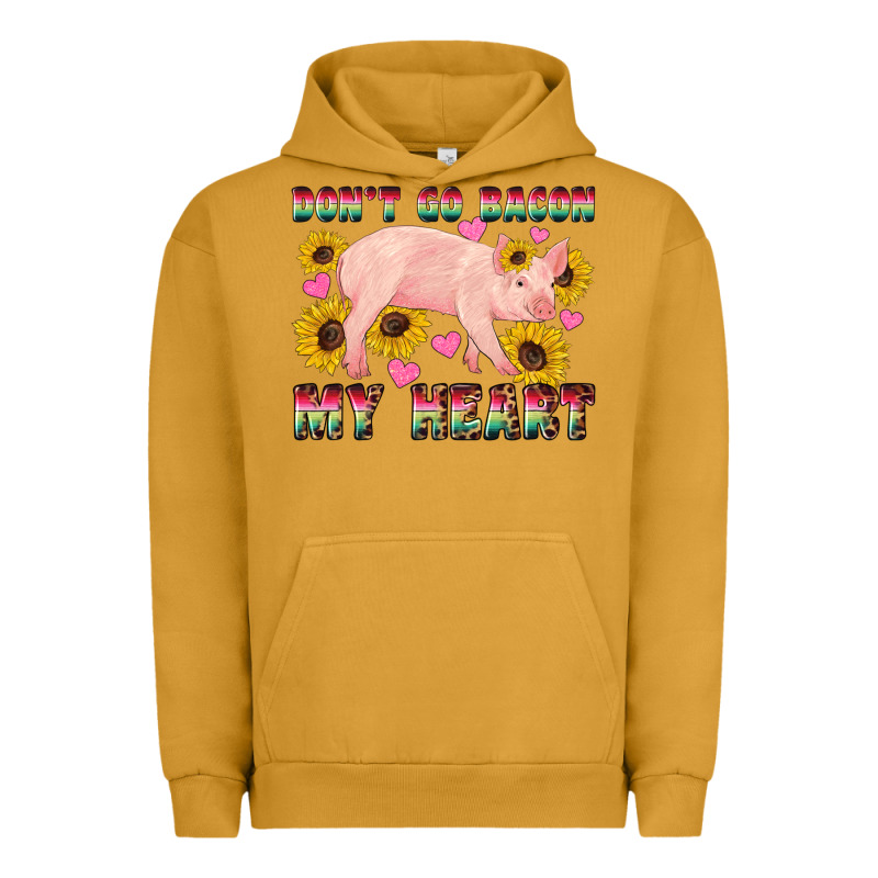Western Don't Go Bacon My Heart Pig Urban Hoodie by Artiststas | Teevron