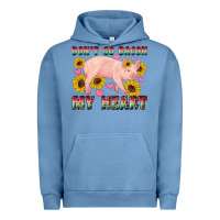 Pigment Pebble Blue western don't go bacon my heart pig Urban Hoodie - Artiststas