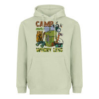 Matcha camp more worry less Heavyweight Hoodie - texasbilliewilder