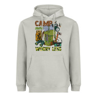 Moon Dust camp more worry less Heavyweight Hoodie - texasbilliewilder