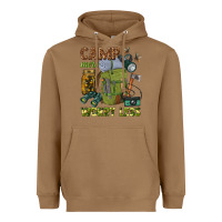 Toasted Coconut camp more worry less Heavyweight Hoodie - texasbilliewilder