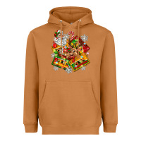 Meerkat christmas cassette tapes Heavyweight Hoodie - Zillion Design Studio