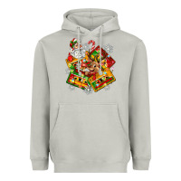 Moon Dust christmas cassette tapes Heavyweight Hoodie - Zillion Design Studio