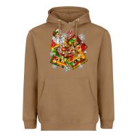Toasted Coconut christmas cassette tapes Heavyweight Hoodie - Zillion Design Studio
