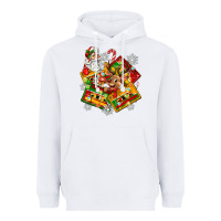 White christmas cassette tapes Heavyweight Hoodie - Zillion Design Studio