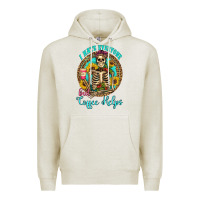 Oatmeal Heather i hate everyone but coffee helps western skeleton coffee sunflowers Premium Hoodie - Artiststas