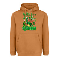 Meerkat green ribbon liver cancer afro girl sneakers Heavyweight Hoodie - RanaPortraitStore
