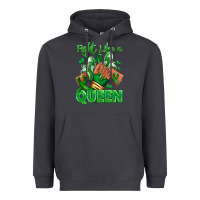 Smoke green ribbon liver cancer afro girl sneakers Heavyweight Hoodie - RanaPortraitStore