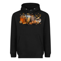 Black cookie coffee cups Heavyweight Hoodie - texasbilliewilder