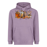 Lavender cookie coffee cups Heavyweight Hoodie - texasbilliewilder