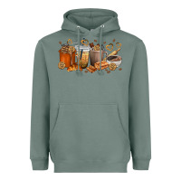 Sage cookie coffee cups Heavyweight Hoodie - texasbilliewilder