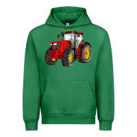 Emerald western farm tractor red Urban Hoodie - Artiststas