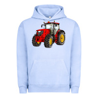Pigment Grape Ice western farm tractor red Urban Hoodie - Artiststas