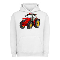Pigment Lunar Rock western farm tractor red Urban Hoodie - Artiststas