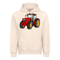 Sandshell western farm tractor red Urban Hoodie - Artiststas