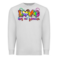 Dove Grey love has no gender Premium Sweatshirt - Zillion Design Studio