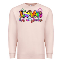 Pale Pink love has no gender Premium Sweatshirt - Zillion Design Studio