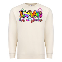 Sandshell love has no gender Premium Sweatshirt - Zillion Design Studio