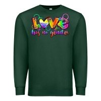 Sports Green love has no gender Premium Sweatshirt - Zillion Design Studio