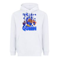 Fight Like A Queen Navy Blue Colon Cancer Afro Gir Heavyweight Hoodie | Teevron
