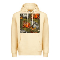 Pina Colada squirrel pumpkin seamless Premium Hoodie - BundleAndBundleShop