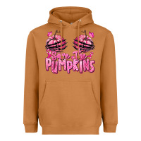 Meerkat save the pumpkins breast cancer Heavyweight Hoodie - RanaPortraitStore