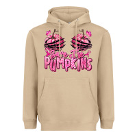 Mushroom save the pumpkins breast cancer Heavyweight Hoodie - RanaPortraitStore