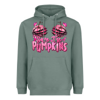 Sage save the pumpkins breast cancer Heavyweight Hoodie - RanaPortraitStore