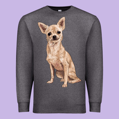 Chihuahua Premium Sweatshirt Designed By Ranaportraitstore
