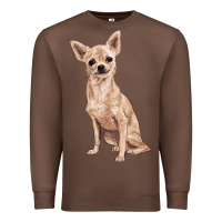 Chestnut chihuahua Premium Sweatshirt - RanaPortraitStore