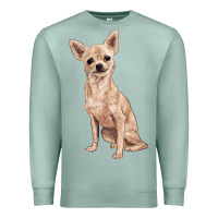 Seafoam chihuahua Premium Sweatshirt - RanaPortraitStore