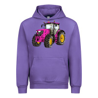Tulip western farm tractor pink Urban Hoodie - Artiststas