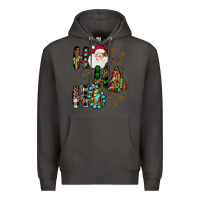 Smoke ho ho ho Premium Hoodie - JahusDesignShop