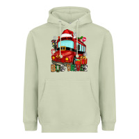 Matcha christmas bus driver Heavyweight Hoodie - Zillion Design Studio