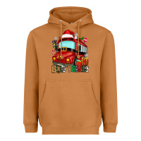 Meerkat christmas bus driver Heavyweight Hoodie - Zillion Design Studio