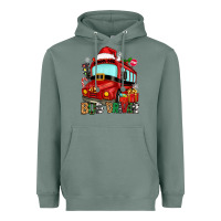 Sage christmas bus driver Heavyweight Hoodie - Zillion Design Studio